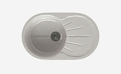MAXSTONE Мойка глянцевая MS-5 (бежевая) 735*450*215